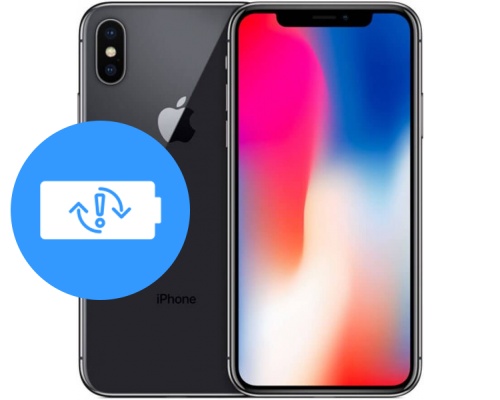 Замена аккумулятора iPhone X в Курске